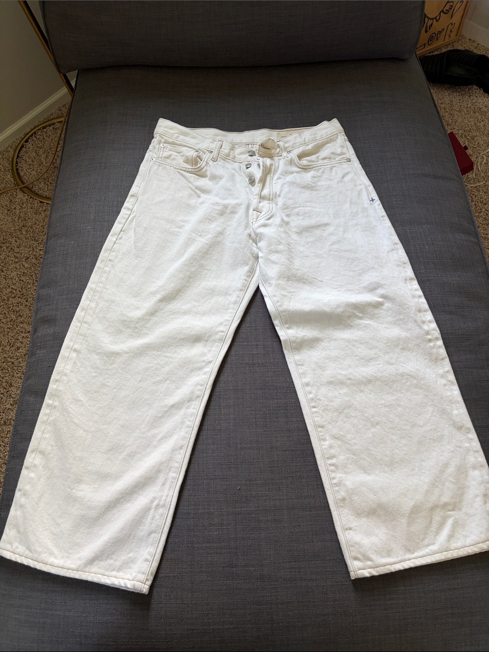 imogene ➕ willie Edie sz 28 cropped hem